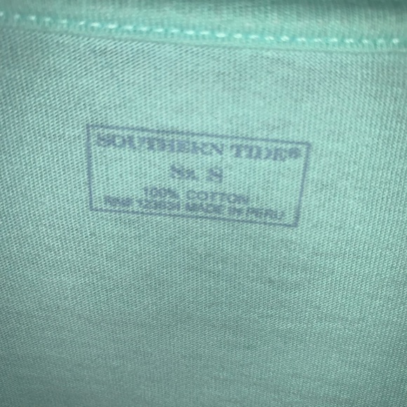 Southern Tide short sleeve shirt with pocket - Picture 3 of 5